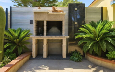 Villasimius 683: Bloempot, Tuin, Samengesteld Materiaal, Landscaping, Beton, Schaduw, Kamerplant, Patio, Werf