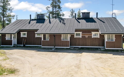 Hirvasaho a 2: Hout, Verblijf, Blokhut, Woud, Schuur, Garden Gebouwen, Lariks, Bos, Beits