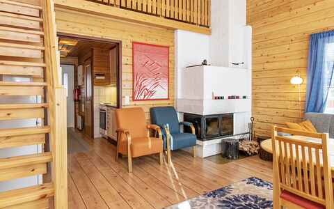 Hirvasaho B 1: Hout, Siding, Verblijf, Huis, Huis, Plank, Garden Gebouwen, Blokhut, Hardwood, Veranda