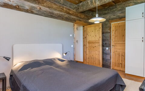 Kanerva 1C: Interieur Ontwerp, Flooring, Verdieping, Hout, Plafond, Slaapkamer, Bed, Kamer, Meubilair, Houten Vloer