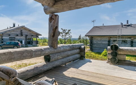 Kanerva 1C: Hout, Verblijf, Dak, Plank, Blokhut, Hardwood, Siding, Veranda, Timmerhout, Hut