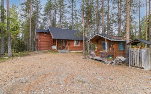 Kuukkelin Tupa 1: Hout, Verblijf, Huis, Dak, Landelijk Gebied, Huis, Blokhut, Bos, Schuur, Hut