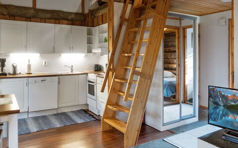 Vuokatinportti B3, Lemminkäinen: Hout, Verblijf, Huis, Blokhut, Timmerhout, Siding, Hardwood, Natuurlijk Materiaal, Garden Gebouwen, Hut