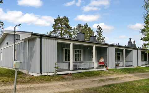 Saariseläntie 8 e 2 Äijälä: Hout, Sneeuw, Winter, Verblijf, Freezing, Huis, Blokhut, Lariks, Siding