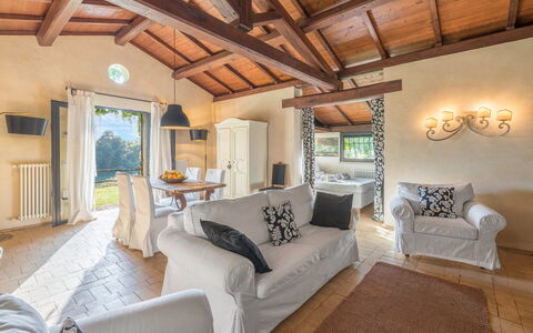 Casale Delle Papere, Pool, Romantic Holiday In Nep: Meubilair, Eigendom, Interieur Ontwerp, Verlichting, Comfort, Hout, Bankstel, Architectuur, Tafel, Verdieping
