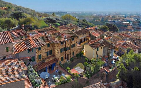 La Casa del Fale di Collodi: Muur, Woongebied, Dak, Huis, Buurt,  Dorf\, Landschap, Architectuur, Huis, Landelijk Gebied