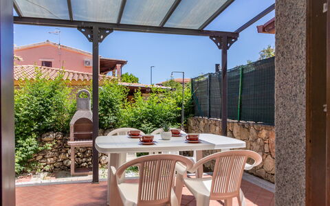 Luzi: Meubilair, Buitenmeubels, Schaduw, Luifel, Veranda, Buitentafel, Stoel, Outdoor Structuur, Patio, Balkon