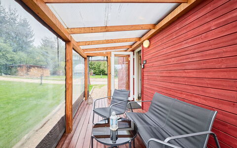 Pod Liščím Kopcem 2+2: Hout, Flooring, Verdieping, Hardwood, Houten Vloer, Beits, Plafond, Deur, Dek, Veranda