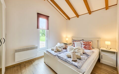 Pod Liščím Kopcem 2+2: Interieur Ontwerp, Hout, Meubilair, Flooring, Bed, Slaapkamer, Verdieping, Plafond, Kamer, Huis