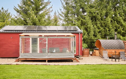 Pod Liščím Kopcem 2+2: Schuur, Garden Gebouwen, Verblijf, Tuin, Werf, Outdoor Structuur, Siding, Backyard, Blokhut
