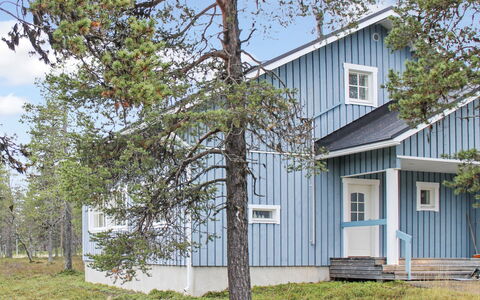 Kermikkä: Hout, Verblijf, Blokhut, Woud, Schuur, Garden Gebouwen, Lariks, Bos, Beits