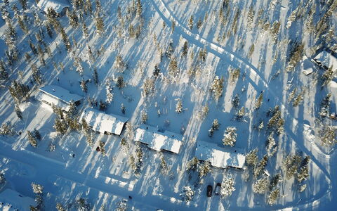 Tunturikoivu A1: Hout, Sneeuw, Winter, Verblijf, Freezing, Huis, Blokhut, Lariks, Siding