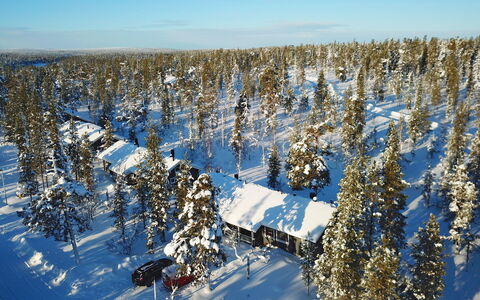 Tunturikoivu A2: Hout, Sneeuw, Winter, Verblijf, Freezing, Huis, Blokhut, Lariks, Siding