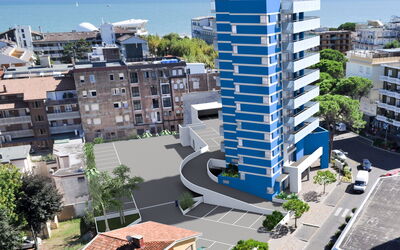 Lignano Sabbiadoro 636: Lucht, Gebouw, Sneeuw, Helling, Boom, Huis, Hout, Fabriek, Freezing, Bergketen