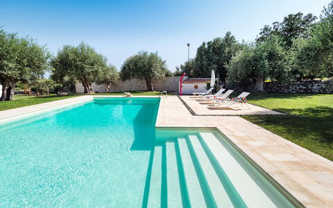 Corte Carrubo - Rosolini, Sicilia: Water, Lucht, Fabriek, Eigendom, Zwembad, Schaduw, Boom, Vrije Tijd, Rechthoek, Onroerend Goed