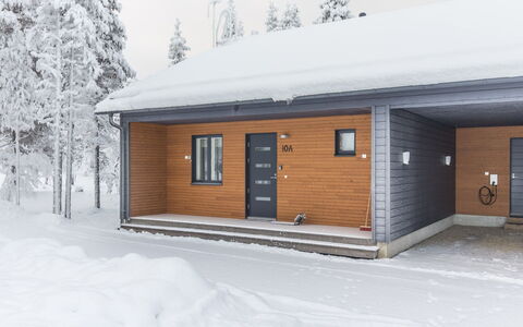 Villa Maria: Hout, Huis, Huis, Siding, Verblijf, Winter, Dak, Sneeuw, Freezing, Helling