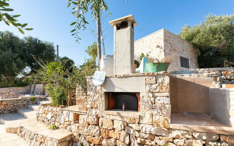 Trulli Di Grieco: Lucht, Eigendom, Fabriek, Gebouw, Land Lot, Boom, Verblijf, Facade, Landschap, Venster