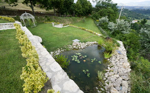 Luxury Villa Con Spa e Panorama a 40 Min Da Roma: Fabriek, Plantengemeenschap, Bloem, Plantkunde, Natuur, Boom, Natuurlijk Landschap, Vegetation, Gras, Land Lot