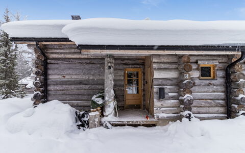 Kelovalta 1B: Hout, Sneeuw, Winter, Verblijf, Freezing, Blokhut, Takje, Helling, Hut