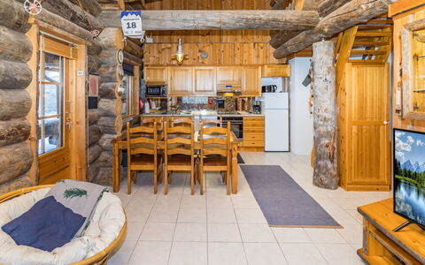Kelovalta 1B: Hout, Verblijf, Blokhut, Huis, Freezing, Hut, Straal, Winter, Sneeuw