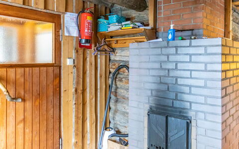 Kelomökki 2: Hout, Plafond, Beits, Blokhut, Hardwood, Straal, Plank, Timmerhout, Haard, Schoorsteen