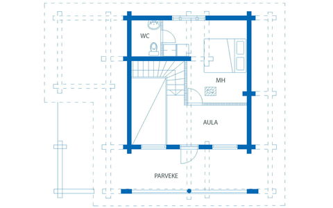 Villa Tunturitervakko: Meubilair, Interieur Ontwerp, Flooring, Verdieping, Tafel, Plafond, Keuken En Eettafel, Verlichting, Stoel, Huis
