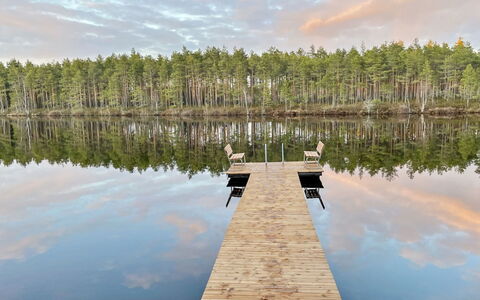 Lumpeenranta: Water, Zwemwater, Watervoorraden, Natuurlijke Omgeving, Natuurlijk Landschap, Bank, Reflectie, Dok, Meer