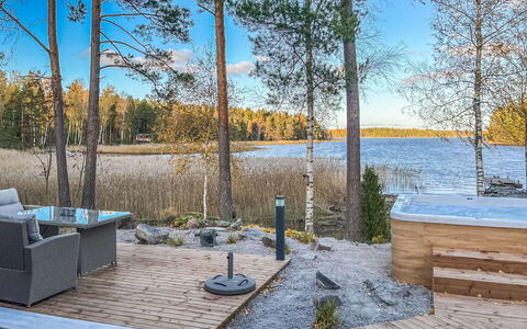 Villa Havet: Hout, Verblijf, Huis, Huis, Deur, Hardwood, Garden Gebouwen, Beits, Blokhut, Plank