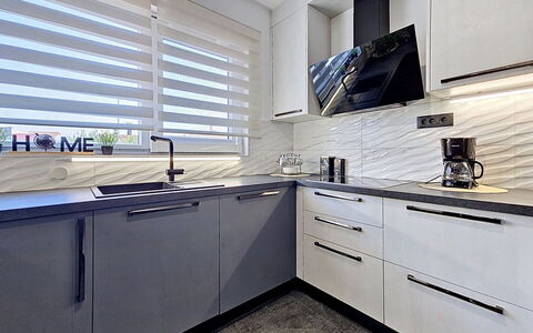 Id&La: Keuken, Interieur Ontwerp, Countertop, Cabinetry, Huis, Toestel Van De Keuken, Flooring, Major Appliance, Wastafel, Plafond