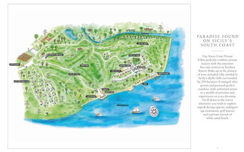 Villa Topazio - Sea View | By Rocco Forte Villas: Kaart, Wereld, Font, Plantendiversiteit, Stedelijk Ontwerp, Rechthoek, Helling, Natuurlijk Landschap, Water