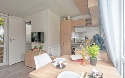 Tiny Haus Martina 200.4: Tafel, Meubilair, Fabriek, Hout, Architectuur, Woonkamer, Gebouw, Interieur Ontwerp, Stoel