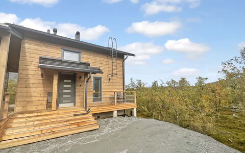 Saana Aurora: Hout, Verblijf, Huis, Siding, Helling, Blokhut, Schuur, Plank, Lariks, Trap