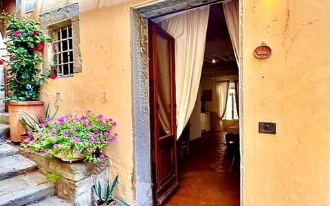 Vicolo Della Scala Rooms: Fabriek, Eigendom, Gebouw, Venster, Bloem, Azure, Bloempot, Deur, Hout