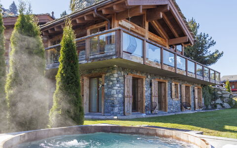 Chalet Gerritsen: Huis, Zwembad, Toevlucht, Verblijf, Landgoed, Eco Hotel, Villa, Landscaping, Boerderij, Lariks