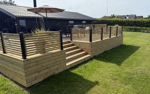 Ofrath - 350M to the Fjord: Dak, Samengesteld Materiaal, Dek, Hardwood, Veranda, Verblijf, Plank, Outdoor Structuur, Beits, Werf