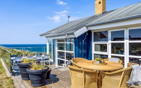 Aster - 150M from the Sea: Blauw, Meubilair, Stoel, Huis, Buitenmeubels, Deur, Verblijf, Schaduw, Veranda, Toevlucht