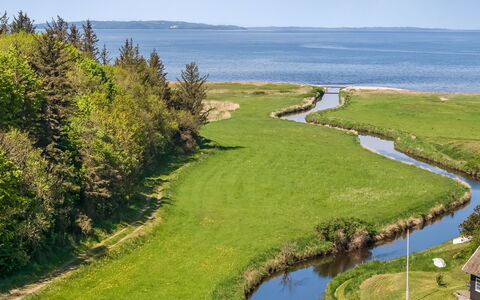 Ejnarine - 600M to the Fjord: Landschap, Grasland, Kust, Kust En Oceanic Landvormen, Vogelperspectief, Kust, Luchtfotografie, Weide, Baai