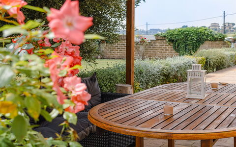 Cyca Holiday Home: Fabriek, Bloem, Tafel, Meubilair, Plantkunde, Stoel, Buitenmeubels, Boom, Hout, Buitentafel