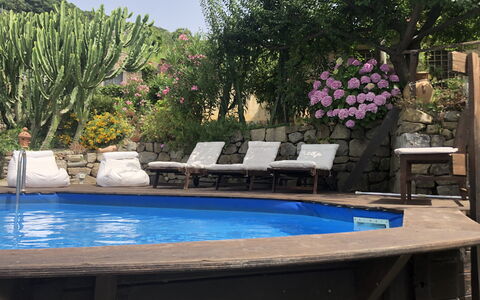 San Noto House With Pool Ac Wifi: Water, Fabriek, Eigendom, Bloem, Natuur, Azure, Tafel, Rechthoek, Gebouw, Verlichting