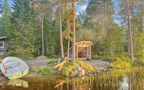 Villa Wirtanen: Boom, Hout, Natuurlijk Landschap, Woud, Bank, Bos, Blokhut, Hut, Verblijf, Garden Gebouwen