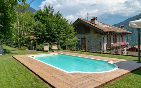 La Meridiana: Zwembad, Bergketen, Toevlucht, Eco Hotel, Boerderij, Vrije Tijd, Buitenmeubels, Vallei, Backyard, Werf