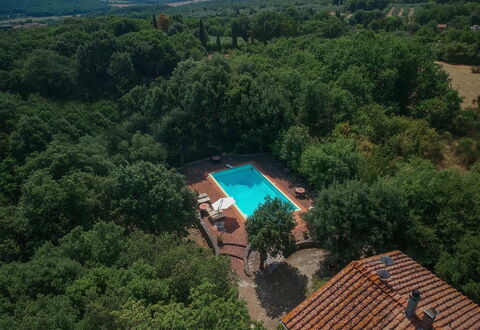 Santa Colomba House, Siena, Nature And Pool: Water, Eigendom, Zwembad, Boom, Natuurlijk Landschap, Gebouw, Landschap, Vrije Tijd, Eco Hotel, Stedelijk Ontwerp