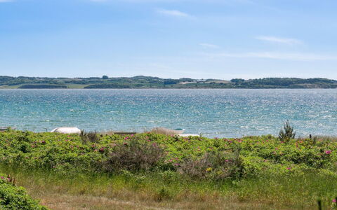 Klint - 25M from the Sea: Dak, Huis, Deur, Verblijf, Schaduw, Siding, Werf, Landgoed, Backyard