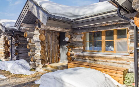 Kelokanerva: Hout, Sneeuw, Winter, Dak, Verblijf, Huis, Freezing, Huis, Siding, Blokhut