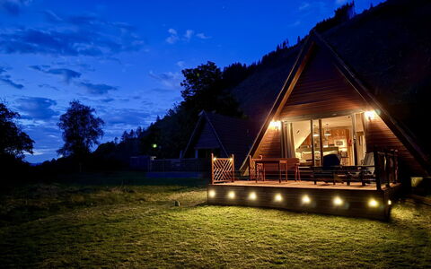 Lodge 6: Verblijf, Huis, Nacht, Blokhut, Siding, Eco Hotel, Hut, Boerderij, Veranda, Hardwood