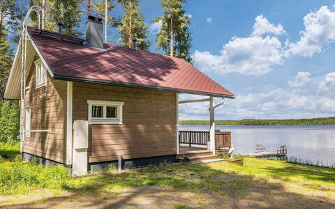Kotaniemi: Hout, Verblijf, Huis, Huis, Blokhut, Siding, Garden Gebouwen, Veranda, Hardwood, Schuur