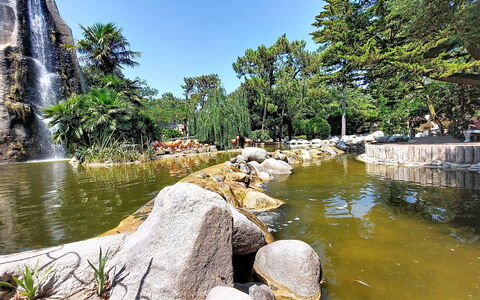 Les Maisons du Lac: Waterpartij, Toeristische Attractie, Tuin, Vrije Tijd, Vakantie, De Lente, Waterval, Vijver, Botanische Tuin