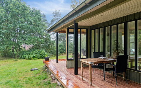 Lavrans - 1Km from the Sea: Dak, Huis, Huis, Verblijf, Deur, Siding, Dek, Veranda, Plank, Hardwood