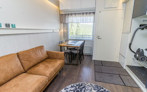Vuosselin Helmi B21: Interieur Ontwerp, Verdieping, Flooring, Plafond, Meubilair, Kamer, Appartement, Houten Vloer, Hardwood, Beits