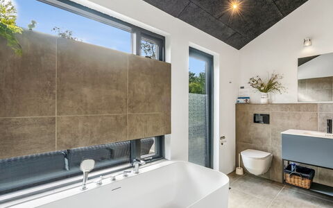 Jahn - 250M to the Fjord: Muur, Loodgieterswerkinrichting, Flooring, Interieur Ontwerp, Badkamer, Plafond, Kraan, Wastafel, Verdieping, Loodgieter
